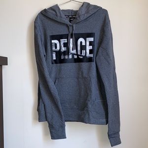 NWOT Vivilish PEACE Hoodie